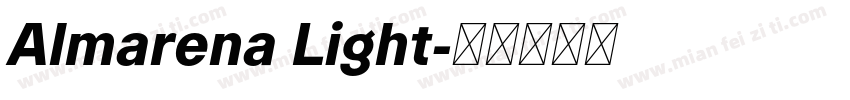 Almarena Light字体转换